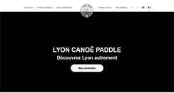 Desktop Screenshot of lyoncanoe.com